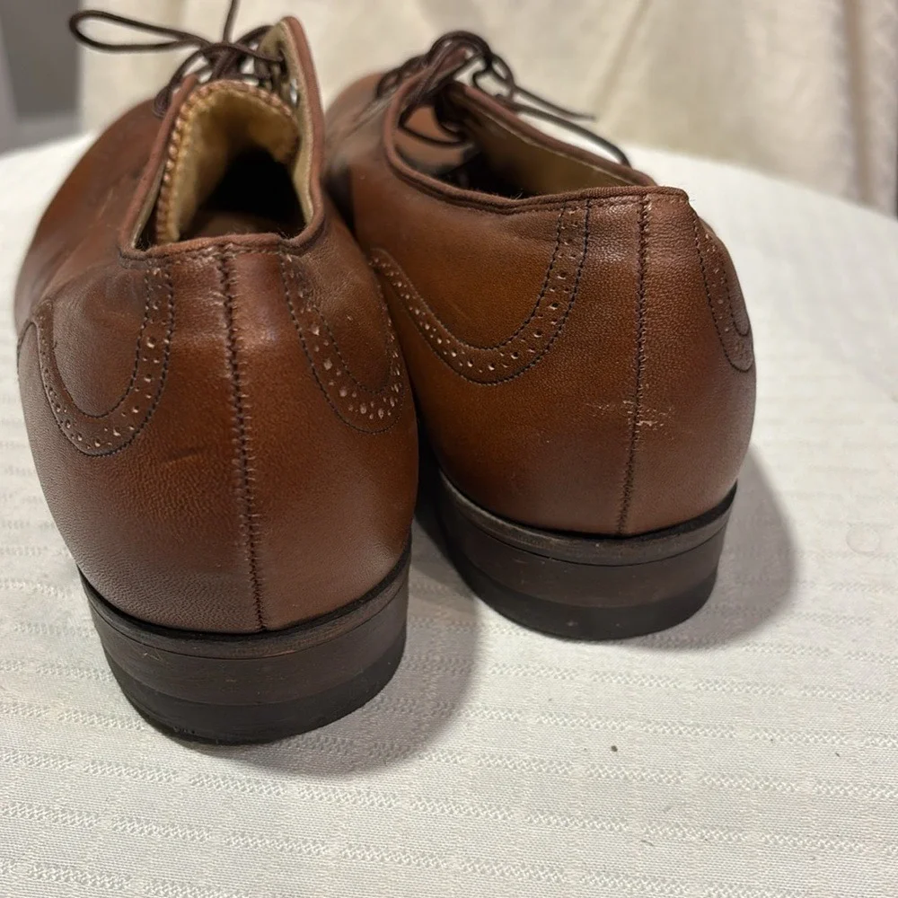 Vintage Miller Barefoot Made In USA Shoe Men's Dress Shoes 10 B/ Brown Pre-Owned